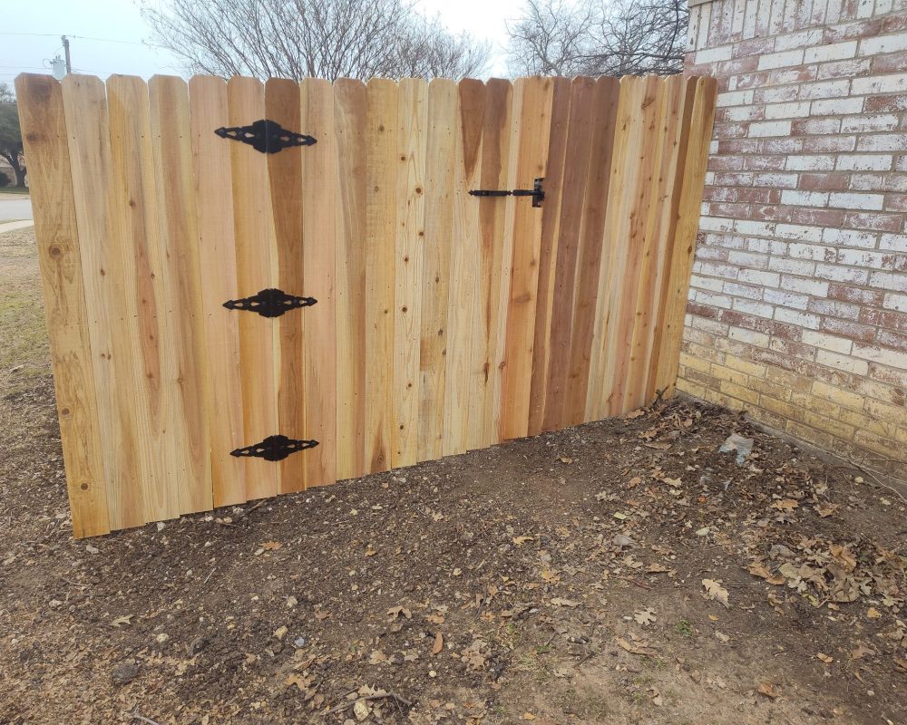 new fence install